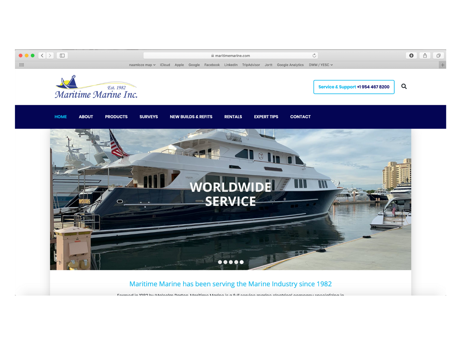Maritime Marine Website