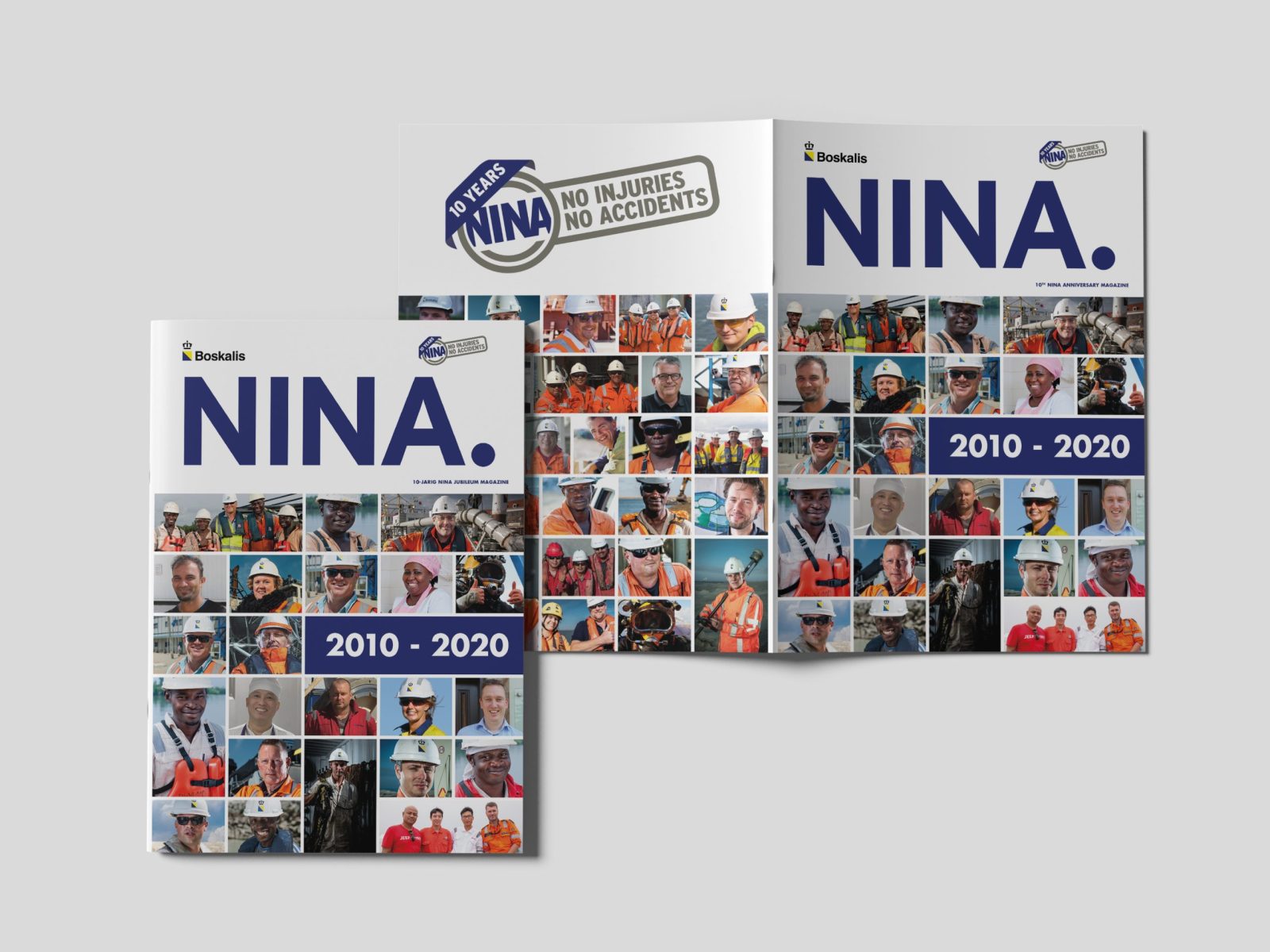 TBB_ Boskalis NINA_ 10 Years Magazine cover