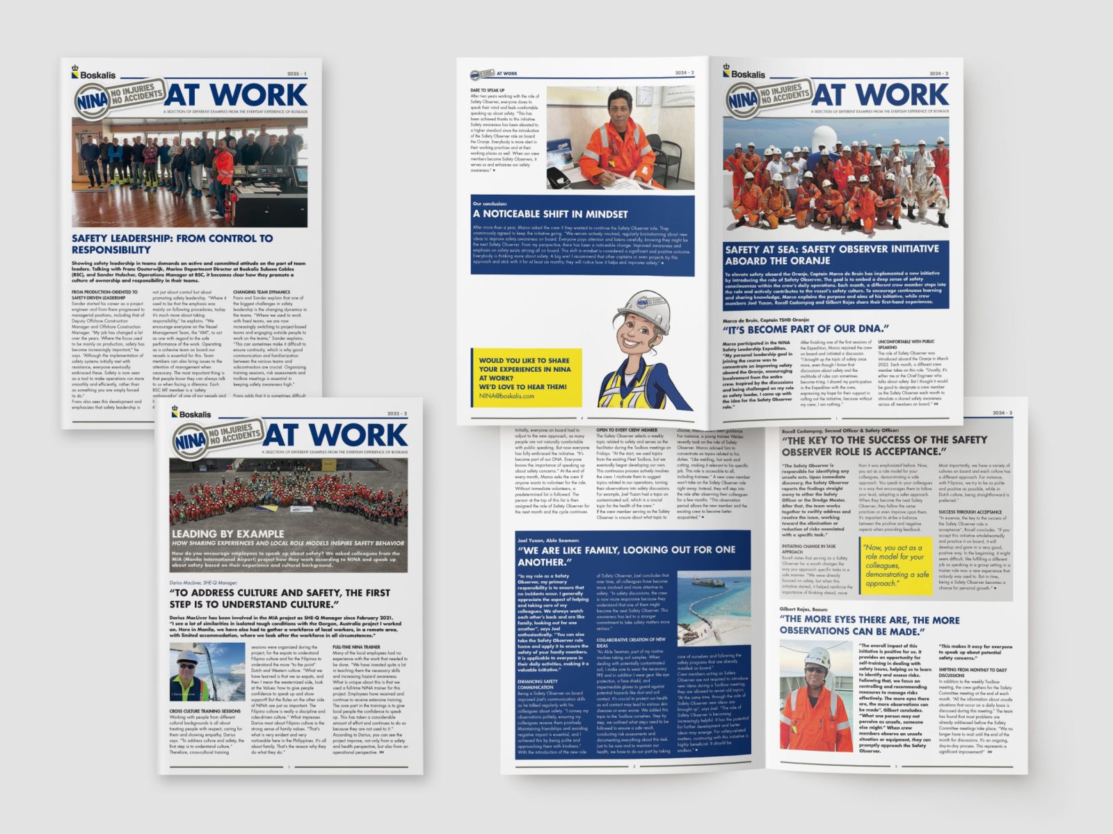 TBB_ Boskalis NINA_ NINA at Work newsletters